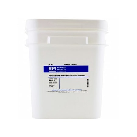 Rpi Potassium Phosphate Dibasic Trihydrate, 10 KG P99430-10000.0